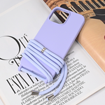 Maska / futrola Crossbody za iPhone 16 Pro Max 6.9 ljubicasta.