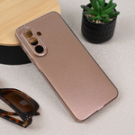 Maska / futrola Sparkle Dust za Samsung A366 Galaxy A36 5G roze zlatna.
