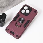 Maska / futrola Hard Ring za Huawei Honor 400 Lite bordo.