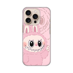 Silikonska maska / futrola print za iPhone 16 Pro La Bubu Pink.