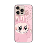 Silikonska maska / futrola print za iPhone 16 Pro Max 6.9 La Bubu Pink.