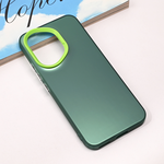 Maska / futrola providna za Huawei Honor 400 zelena.
