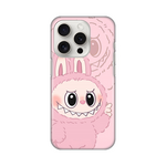 Silikonska maska / futrola print za iPhone 15 Pro 6.1 La Bubu Pink.