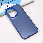 Maska / futrola providna za Huawei Honor 400 plava.
