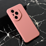 Silikonska maska / futrola Teracell Giulietta za Huawei Honor 400 Pro mat tamno roze.