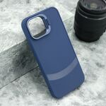 Maska / futrola CAMERA HOLDER za iPhone 12 plava (MS).
