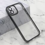Maska / futrola DIAMOND LENS za iPhone 12 crna (MS).