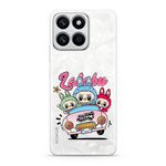 Maska / futrola ultra tanka print providna za Huawei Honor X8c LBB004 (MS).
