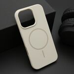 Maska / futrola JELLY MagSafe za iPhone 16 Pro (6.3) titanijum (MS).