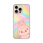 Silikonska maska / futrola print ultra tanka za iPhone 16 Pro Max 6.9 La Bubu Rainbow.