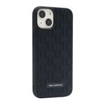 Maska / futrola Karl Lagerfeld 3D Monogram za Iphone 14 Plus crna original (KLHCP14MRUPKL) (MS).