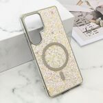 Maska / futrola GLAM GLOW MagSafe za Samsung S938 Galaxy S25 Ultra 5G zlatna (MS).