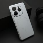 Maska / futrola PURE mat MagSafe za Xiaomi Redmi Note 14 4G (Global) srebrna (MS).