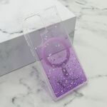 Maska / futrola Simple Sparkle MagSafe za Samsung S928 Galaxy S24 Ultra 5G ljubicasta (MS).