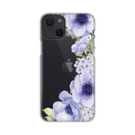 Silikonska maska / futrola print ultra tanka za iPhone 13 Blue Roses.