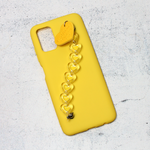 Maska / futrola Jewellery Heart za Samsung A037 Galaxy A03s zuta.
