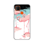 Silikonska maska / futrola print za Xiaomi Redmi 9C/Redmi 10A Pink Flamingos.