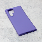 Silikonska maska / futrola Teracell Giulietta za Samsung Galaxy S22 Ultra 5G mat ljubicasta.