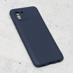 Silikonska maska / futrola Teracell Giulietta za Samsung A035 Galaxy A03 mat tamno plava.