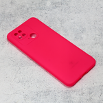 Silikonska maska / futrola Teracell Giulietta za Xiaomi Redmi 10C mat pink.