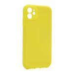 Maska / futrola Soft Silicone za iPhone 11 (6.1) zuta (MS).