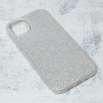 Maska / futrola Crystal Dust za iPhone 14 6.7 Plus srebrna.