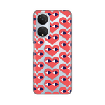 Silikonska maska / futrola print ultra tanka za Huawei Honor X7 Eye Heart Pattern.