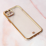 Maska / futrola Cirkon Camera za iPhone 14 Plus bela.