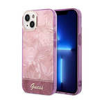 Maska / futrola Guess Hc IML Electro Cam Jungle za iPhone 14 Plus pink (GUHCP14MHGJGHP).