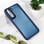 Maska / futrola Shining Camera za Samsung G990 Galaxy S21 FE plava.