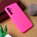 Silikonska maska / futrola Teracell Giulietta za Samsung A546B Galaxy A54 5G mat pink.