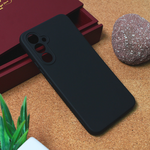 Silikonska maska / futrola Teracell Giulietta za Samsung A546B Galaxy A54 5G mat crna.