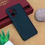 Silikonska maska / futrola Teracell Giulietta za Huawei Honor X7a mat crna.