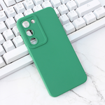 Maska / futrola Silikon Pro Camera za Samsung S911 Galaxy S23 5G tamno zelena.