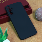 Silikonska maska / futrola Teracell Giulietta za Samsung A145R/A146B Galaxy A14 4G/5G mat crna.