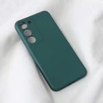 Maska / futrola Teracell Soft Velvet za Samsung S911B Galaxy S23 tamno zelena.