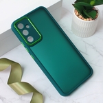 Maska / futrola Shining Camera za Samsung Galaxy A34 5G 5G tamno zelena.