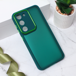 Maska / futrola Shining Camera za Samsung S911B Galaxy S23 5G tamno zelena.