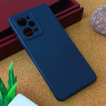 Silikonska maska / futrola Teracell Giulietta za Xiaomi Redmi Note 12 5G (EU) mat tamno plava.