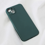 Maska / futrola Teracell Soft Velvet za iPhone 14 Plus tamno zelena.