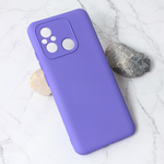 Maska / futrola Nano Silikon za Xiaomi Redmi 12C ljubicasta.