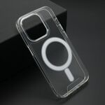 Maska / futrola STANDARD MagSafe za iPhone 15 Pro (6.1)providna (bela) (MS).