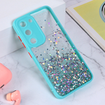 Maska / futrola Frame Glitter za Samsung S911B Galaxy S23 mint.