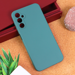 Silikonska maska / futrola Teracell Giulietta za Samsung A145R/A146B Galaxy A14 4G/5G mat zelena.