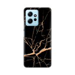 Silikonska maska / futrola print za Xiaomi Redmi Note 12 4G (EU) All crni.