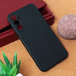 Silikonska maska / futrola Teracell Giulietta za Samsung A245 Galaxy A24 4G mat crna.