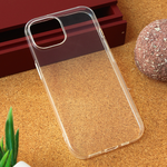 Silikonska maska / futrola Teracell Giulietta za iPhone 15 providna.