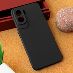 Silikonska maska / futrola Teracell Giulietta za Huawei Honor 90 Lite mat crna.