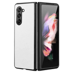 Maska / futrola Leather Fold za Samsung F946 Galaxy Z Fold 5 5G bela.