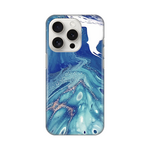 Silikonska maska / futrola print za iPhone 15 Pro 6.1 Blue Marble.